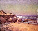 Theodore Clement Steele Canvas Paintings - On the Oregon Coast